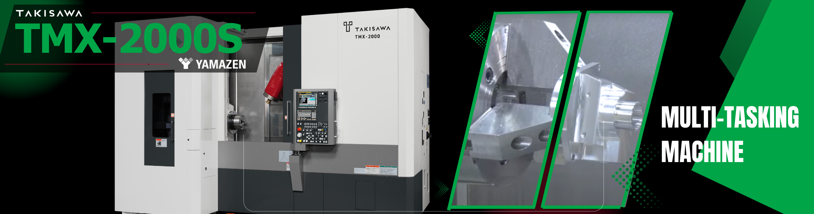 Nidec TAKISAWA TMX-2000 | 6-Axis Multitasking CNC Turning